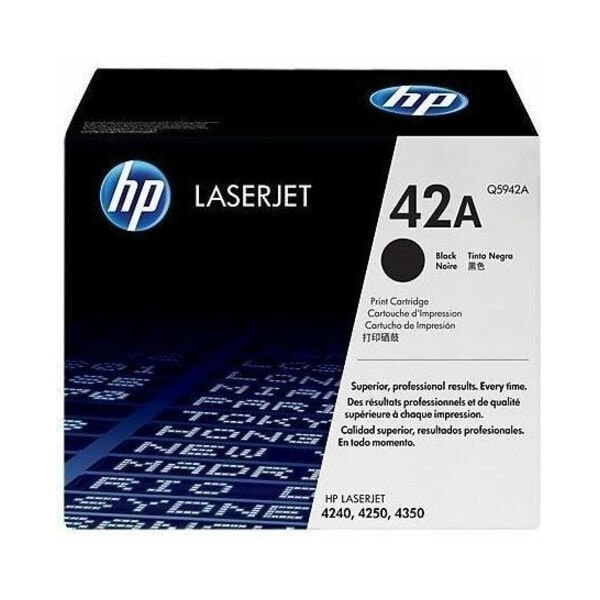Hp Toner Cartridge, Black Q5942A - main