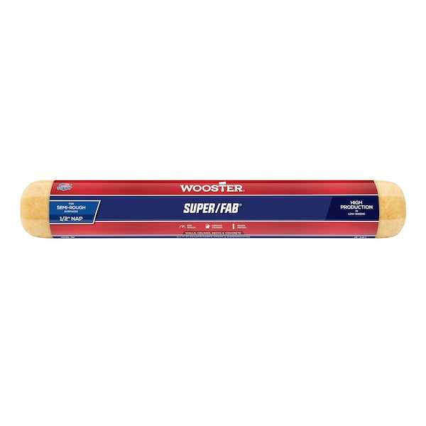 Wooster .50in. Nap Super-Fab Roller Cover R240-18 71497660206 - main