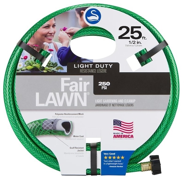 Swan SNFA12025 Garden Hose, 25 ft L, Plastic, Green CSNFA12025 - main