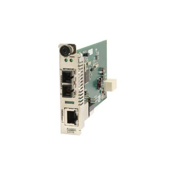 Transition Networks MEDIA CONVERTER- 1000BASE-T TO 1000BASE-SX, MM SC, 2KM C3110-1013 - main