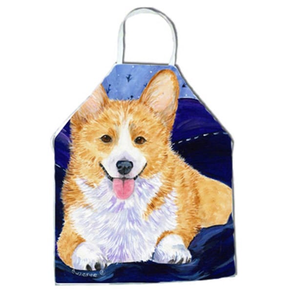 Carolines Treasures Corgi Apron - 27 x 31 in. SS8414APRON - main