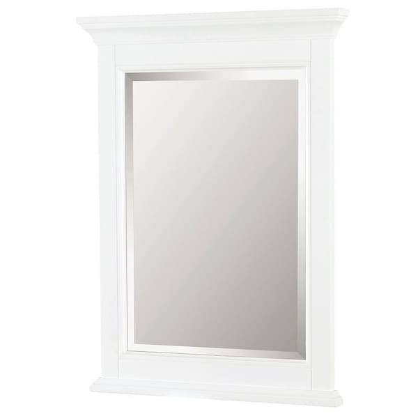 Craft And Main Craft + Main Brantley Series Mirror, 32 in L, 24 in W, White BAWM2432 - main