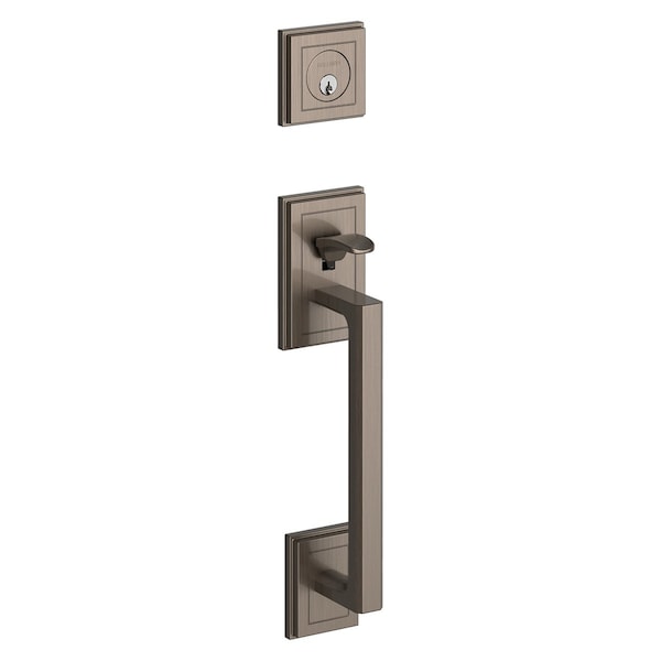 Baldwin Residential Handlesets Entry Graphite Nickel 85310076ENTR - main