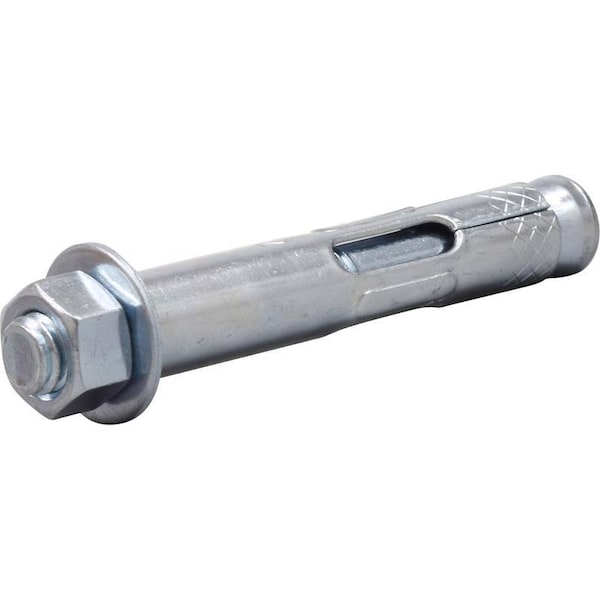 Hillman 1/2 in. D X 3 in. L Steel Hex Head Sleeve Anchors, 12PK 370830 - main