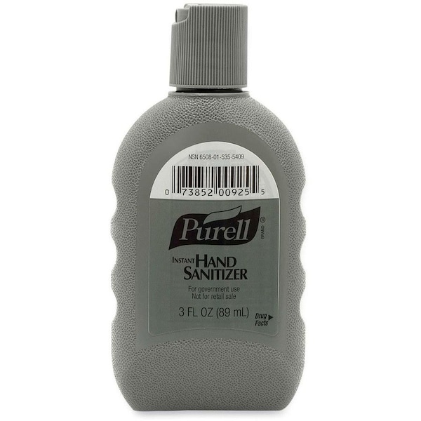 Purell Hand Sanitizer Biobased Gel 3oz Rugged Portable Bottle, PK24 9624-24 - main