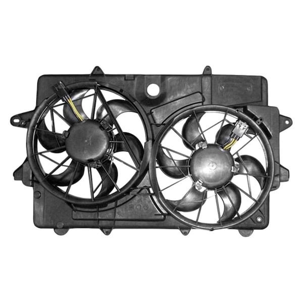 Geared2Golf Radiator Cooling Dual Fan Assembly for 2008-2012 Ford Escape GE3634482 - main