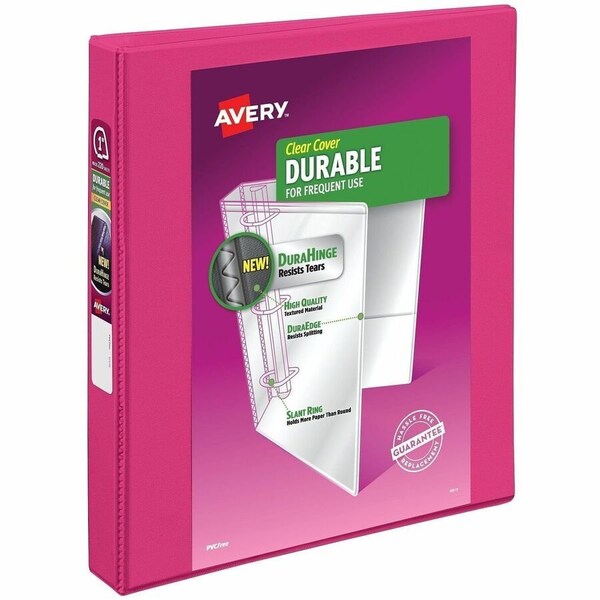 Avery Durable View 3 Ring Binder, 1" Slant Rin 17830 - main