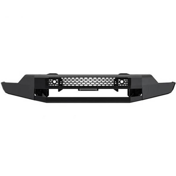 Ilc Repl. For Gmc Sierra 1500 Year 2020 Midnight Series Black Steel Front Bumper 7 Gauge W Sensors WZ-EHTV-1 - main