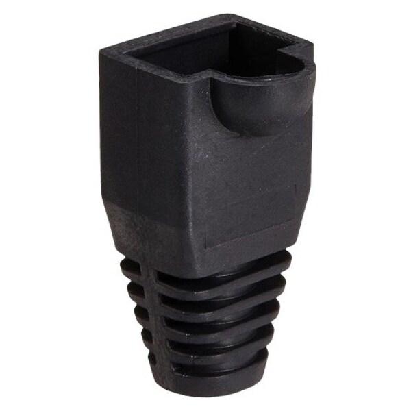 Platinum Tools RJ45 BOOT, 6.5MM MAX OD, BLACK. PKG 100PC/BAG. 105083 - main