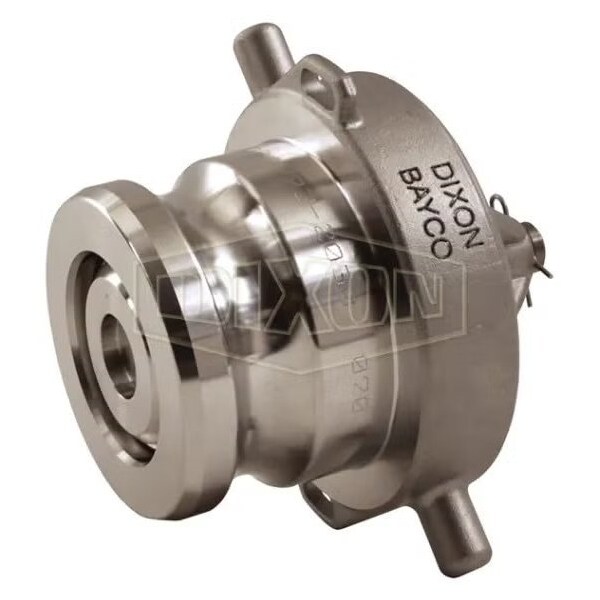 Dixon Bayloc Dry Disconnect Cam and Groove Adapter, 3 x 2-1/2 in, Female NPSM x Vapor Adapter, SS DBAV73-2030 - main