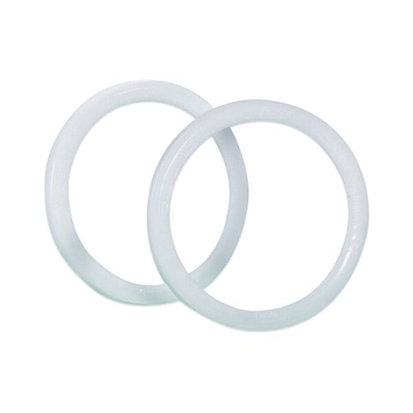 Box Packaging Locking Rings 1 Gal. Paint Can White 100/Pack HAZ1082 - main