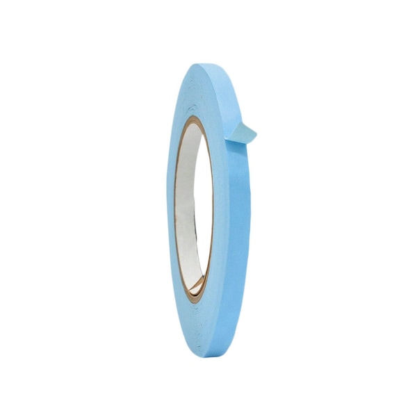 Wod Tape FPTC6 Printable Flatback Tape 3/8 in. x 60 yds. Light Blue, 96PK WOD FPTC6-00375-96-60-LBL - main