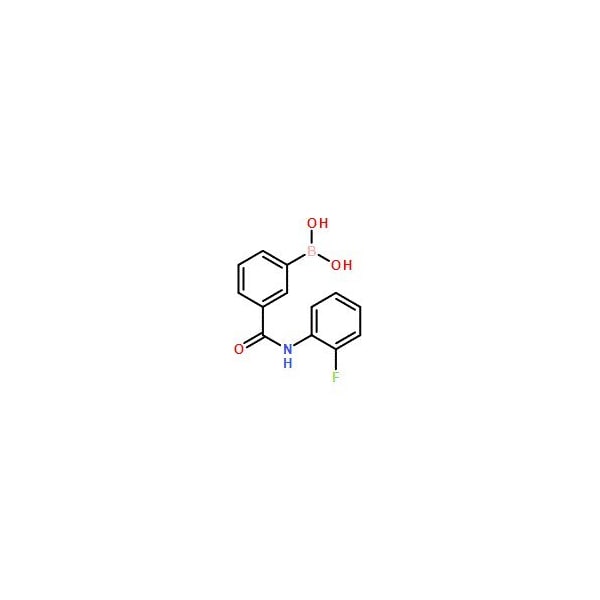 Ak Scientific N-(2-Fluorophenyl) 3-boronobenzamide (5g), CAS 874288-35-4 V8454-5g - main