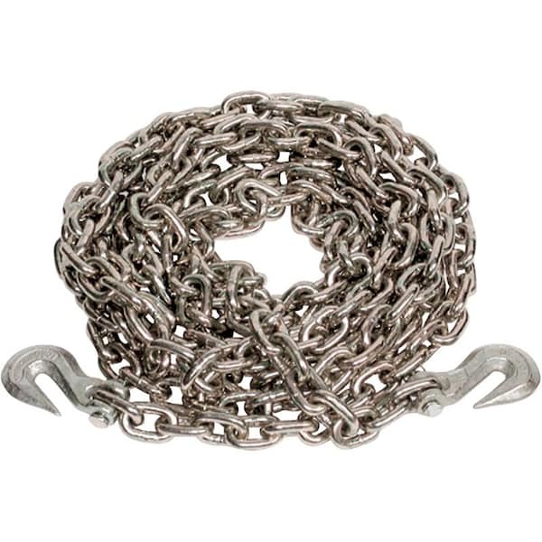 S-Line ANCRA Transport Chain Assembly with Clevis Hook, 3/8 in, 20 ft L, 5400 lb Working Load, 43 Grade 49958-38-20 - main