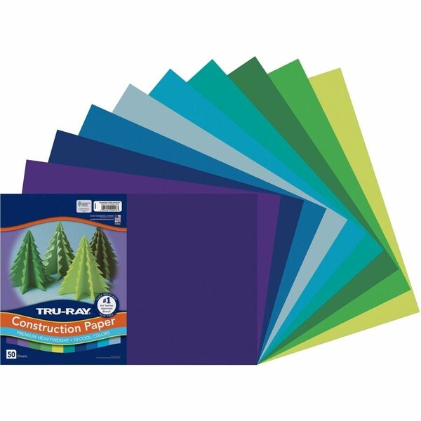 Tru-Ray Construction Paper, Assorted PAC102943 - main