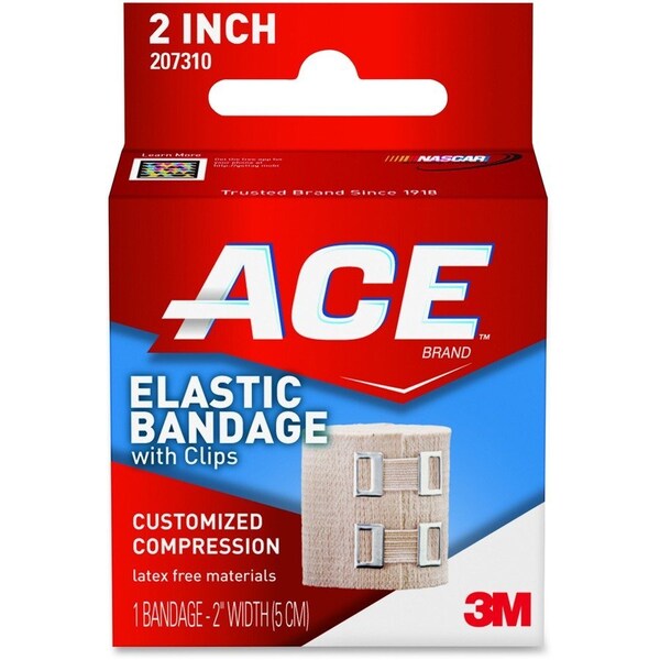 Ace Bandage Clips, Elastic, 2", PK72 207310 - main