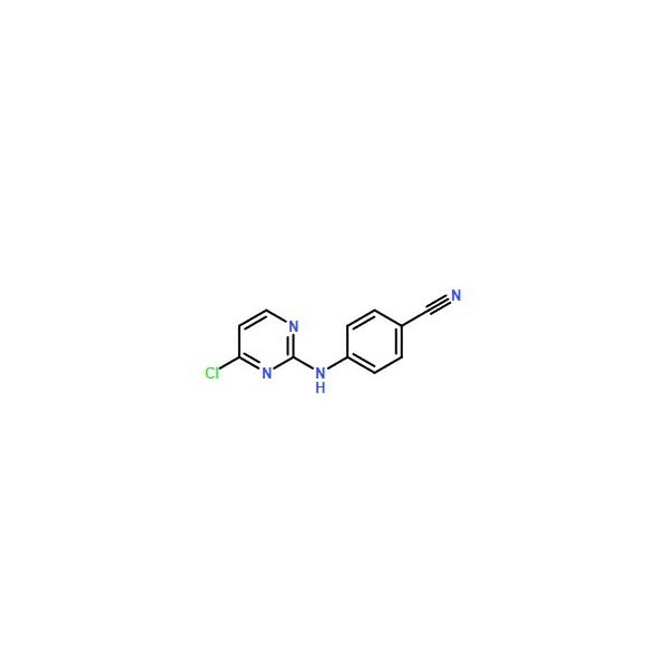 Ak Scientific 4-(4-Chloropyrimidin-2-ylamino)benzonitrile (10g), CAS 244768-32-9 Y8418-10g - main