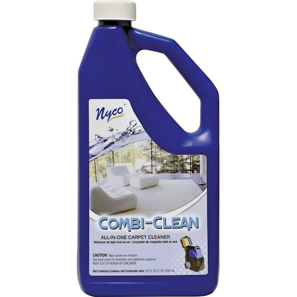 Nyco Carpet Cleaner, 1 qt Bottle, Liquid, Citrus, Yellow NL90361-903206 - main