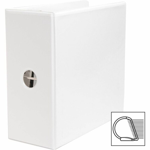 Business Source Basic DRing White View Binders, White BSN28445 - main