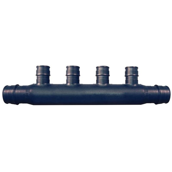 House 0.75 in. 4 Port Pipe Manifold, Open End HO436153 - main