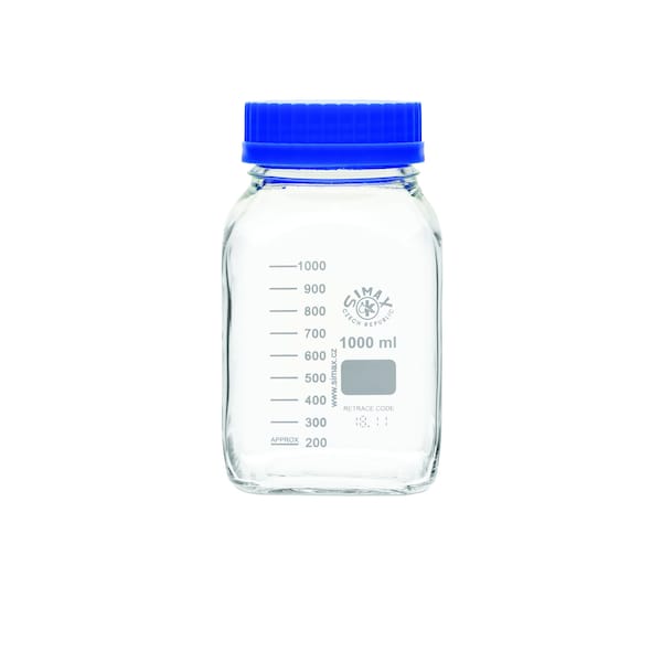 United Scientific Media/Storage Bottles, Wide Mouth, PK 10 BSWM1000 - main