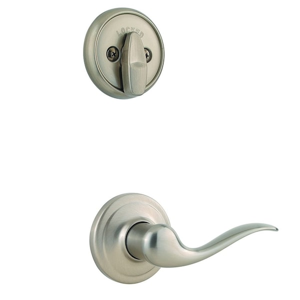 Kwikset Right Hand Tustin Lever Interior Single Cylinder Handleset Trim for Both 800 and 687 Series 966TNLRH-15.UNIV - main