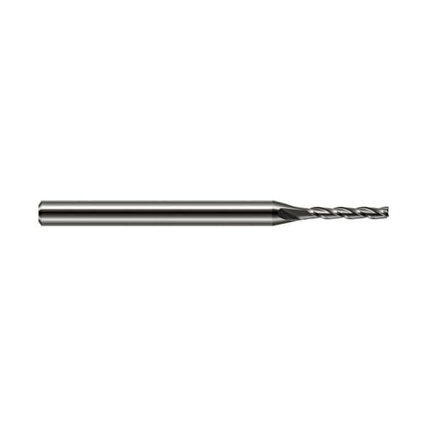 Harvey Tool 0.0280in (.7 mm) Cutter DIA x 0.1400in (9/64) Length of Cut Carbide Square End Mill, 4 Flutes 834128 - main