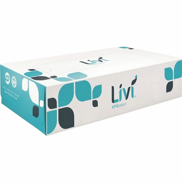 Solaris Paper Facial Tissue, White, 8.37 X 8.07 11513 - main