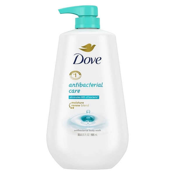 Dove Antibacterial Body Wash with Pump, 30.6 Ounce, 3PK 64769801 - main