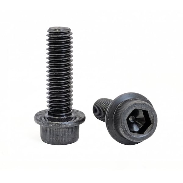Zdb Industrial #10 | 32 x 3/8in GripMAX Flange Socket Head Cap Screw, Furnace Black 10001268 - main