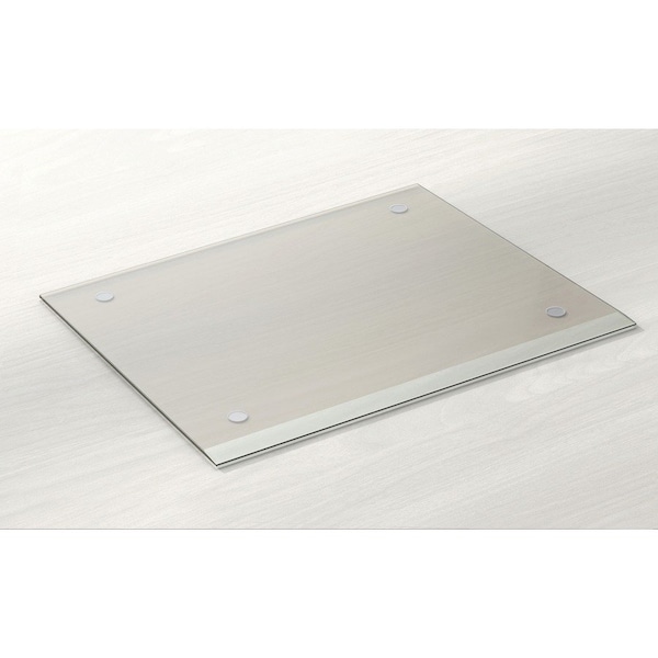 Lorell Desk Pad, 24" x 19", Tempered Glass LLR39658 - main