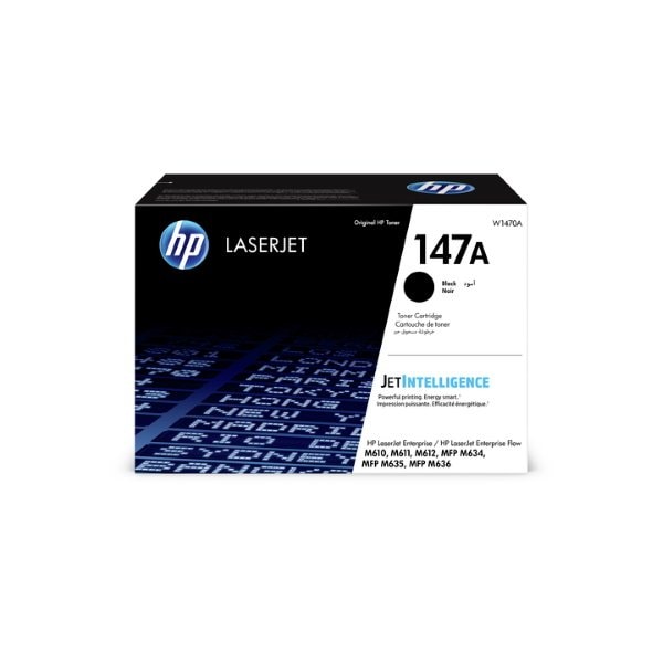 Hp HP 147A (W1470A) Black Original LaserJet Toner Cartridge W1470A - main