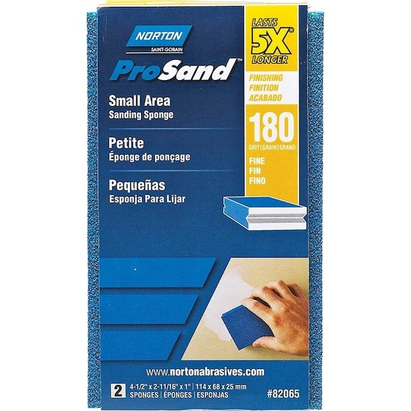 Norton Co Sponge Sndg 180G 4.5X2-11/16In 82065 - main