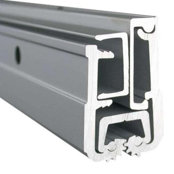 Global Door Controls 83 in. Aluminum Concealed Full Mortise Heavy-Duty Continuous Door Hinge THY-1183CFMHD-AL - main