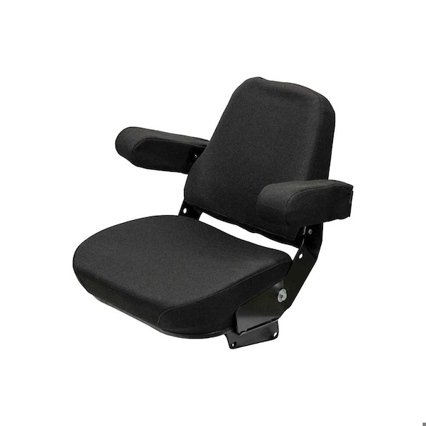 Uni Pro Case-IH/International Harvester/Massey Ferguson 86 Seat Assembly, Mechanical, Black Fabric 7106 - main