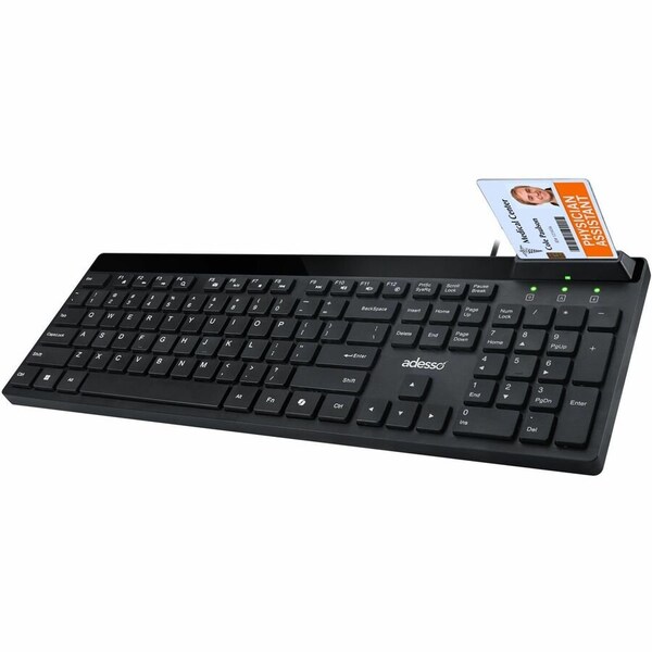 Adesso Innovation THE ADESSO IS A LOW-PROFILE KEYBOARD DESIGNED FOR BOTH EFFICIENCY AND AKB-140SB - main