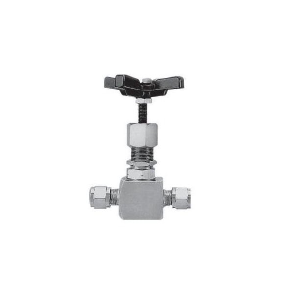 Hoke 2200 Series - Bar Stock, Screwed Bonnet Needle Valves, 1/4in FNPT x 1/4in FNPT, 5000 PSI 2232F4Y - main