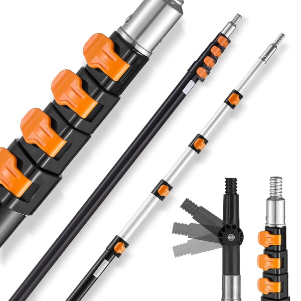 Vevor Telescoping Extension Pole 7 to 30 FT Multi-Purpose for Painting Dusting TAL-30V-SG - main