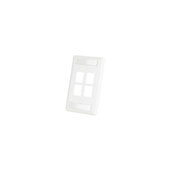 Ortronics 4-PORT HIGH DENSITY FACEPLATE 403HDJ14-88 - main