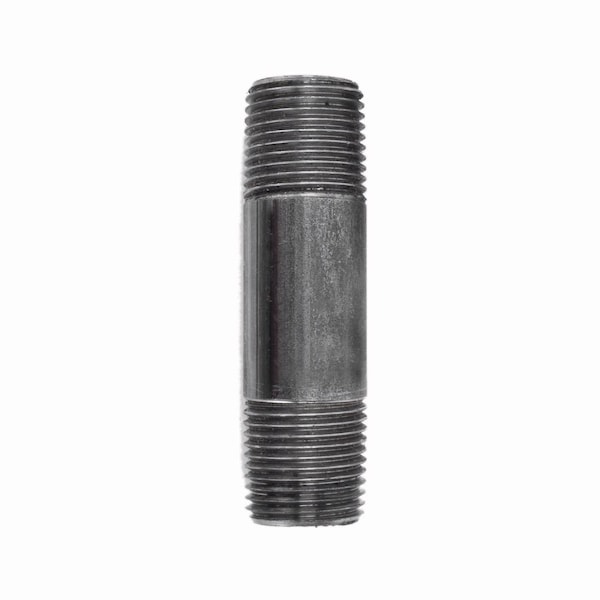 Ace Trading - Nipple 1/4 in. MIP each X 1/4 in. D MIP Black Steel 3 in. L Nipple 308UP14X3 - main