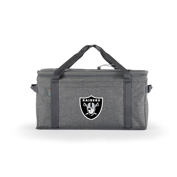 Picnic Time Family Of Brands NFL Las Vegas Raiders - 64 Can Collapsible Cooler 716-00-105-234-2 - main