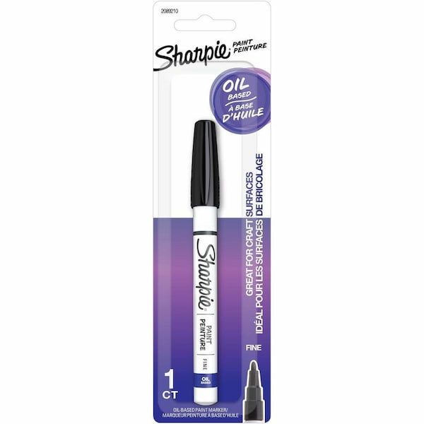 Sharpie Liquid Paint Marker, Black, Fiber 2089210 - main