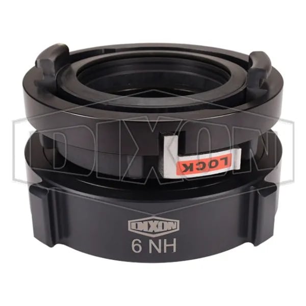 Dixon Rocker Lug Adapter with Buna-N Gasket, 5 x 6 in Nominal, Storz x Female NST NH Swivel End Style, A SFSA5060F - main