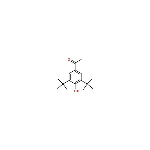 Ak Scientific 3', 5'-Di-tert-butyl-4'-hydroxyacetophenone (5g), CAS 14035-33-7 Y7498-5g - main
