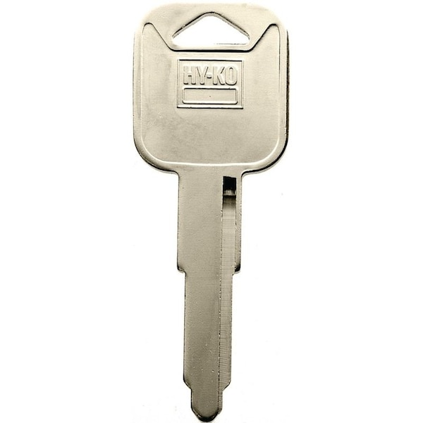Hy-Ko Key Blank, Brass, Nickel 11010B58 - main