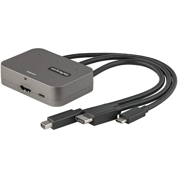 Startech.Com USB-C/HDMI/mDP Multiport to HDMI Adapter CDPHDMDP2HD - main