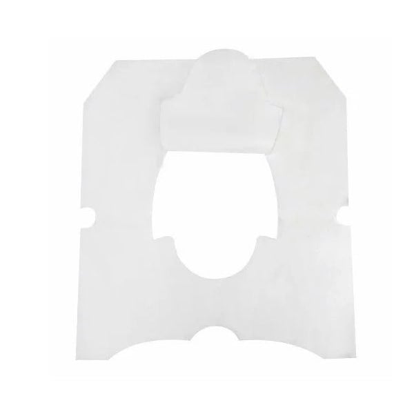 Hospeco Evogen Toilet Seat Covers, White, Half Fold - Case of 3000 EVNT-3125 - main