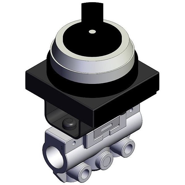 Smc 2/3 PORT MECHANICAL VALVE VM130-N01-34BA - main