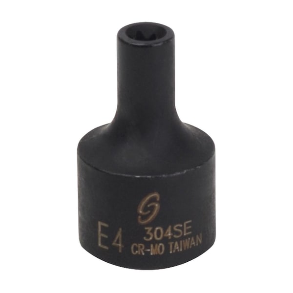 Sunex 3/8 in Drive E4 External Star Impact Socket 304SE - main
