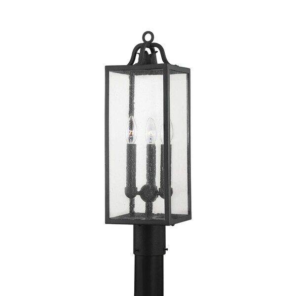 Troy Lighting Caiden 3 Light Post 7 In. Forged Iron P2067-FOR - main